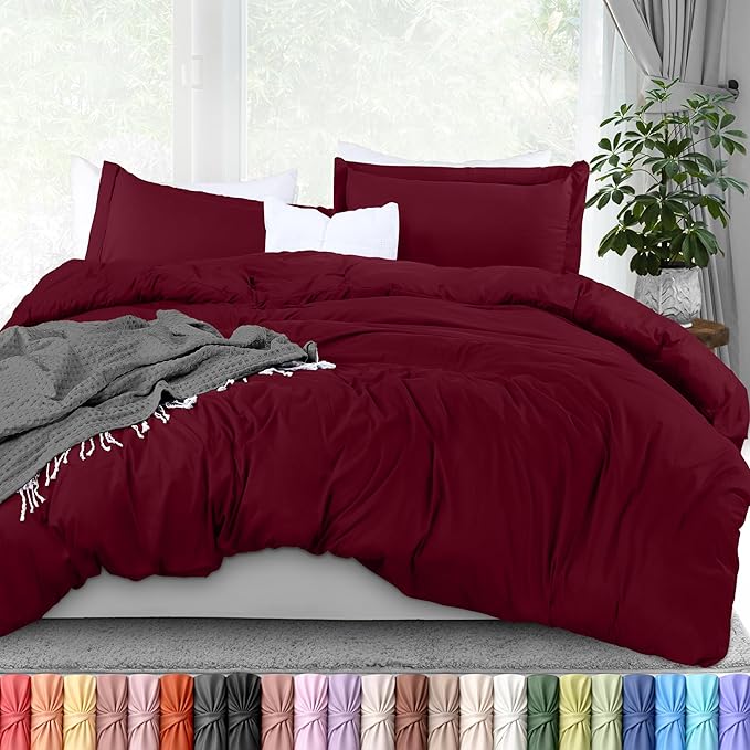 Utopia Bedding Duvet Cover Queen Size by UTOPIABEDDING