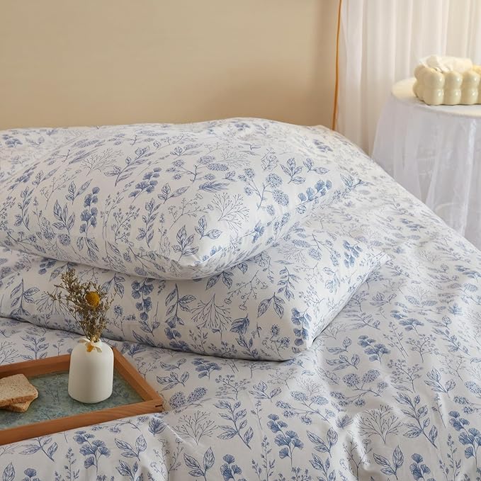 mixinni Blue Flowers Duvet Cover - Image 7