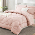 CozyLux Full Size Comforter Sets Blush Pink by CozyLux