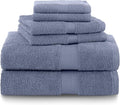 Martex 6-Piece 100% Ringspun Cotton Towel Set | Quick Dry | Super Absorbent & by Martex