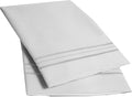 2 Pack Pillow Case Set 1800 Series Fine Brushed Microfiber Pillowcases by SweetHomeCollection