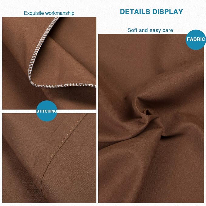 FLXXIE Pillow Cases Standard Size, Soft Microfiber Pillow Covers - Image 2