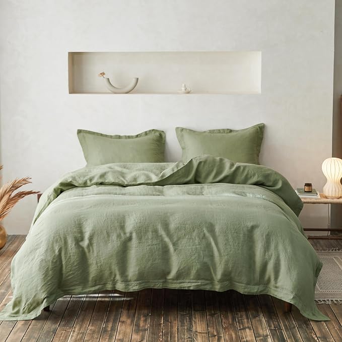 Simple&Opulence 100% Linen Duvet Cover Set - Image 8