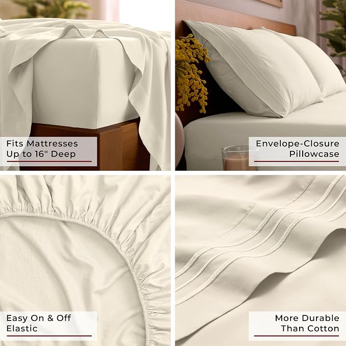 Mellanni Queen Sheets Set - Image 5