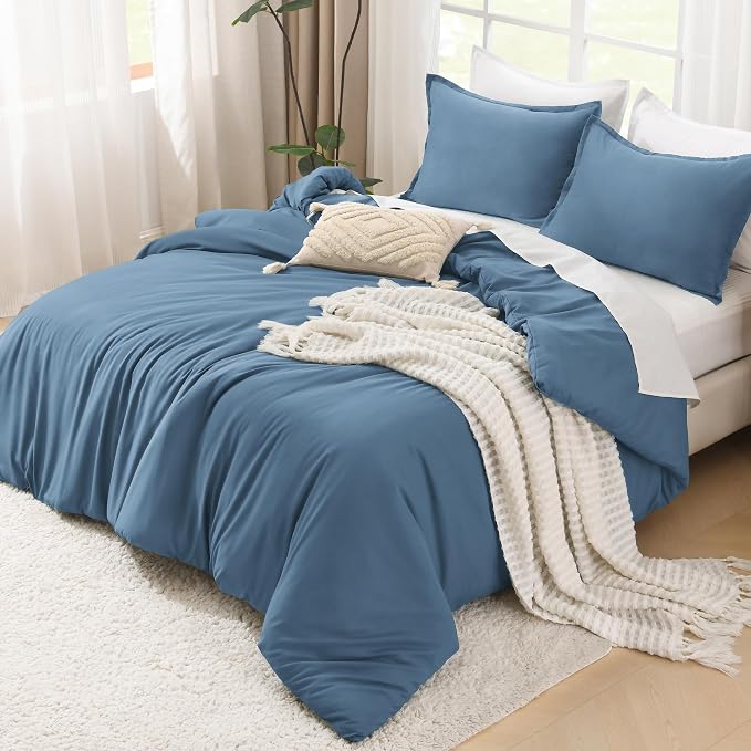 Litanika Twin XL Comforter Set Ocean Blue, 2 Pieces Extra Long Dorm Bedding Sets - Image 4