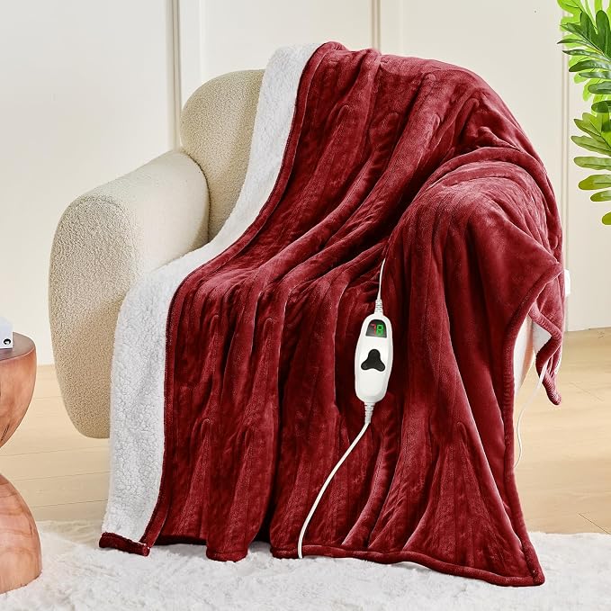 greenoak Heated Blanket Electric Full 72"X84", Heating Blanket - Image 8