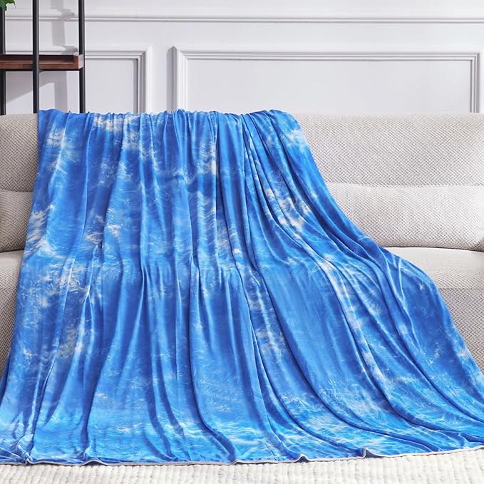 Guohaoi Cooling Blanket for Hot Sleepers and Night Sweats, Decortive Tie Dye by GuohuoiHomeKitchen
