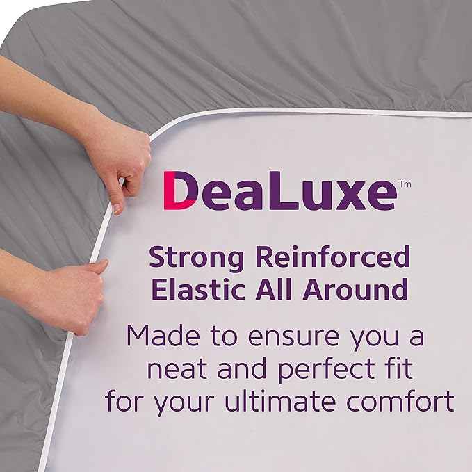 Deep Pocket Queen Fitted Sheet – 17” - Image 4