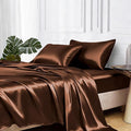 MR&HM Satin Bed Sheets, Twin XL Size Sheets Set by MRHM