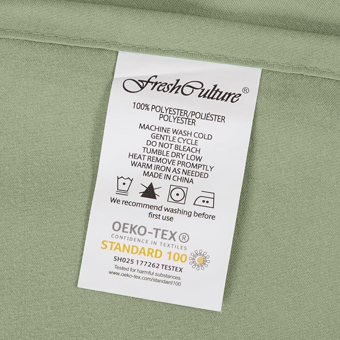 FreshCulture Queen Flat Sheet - Image 7
