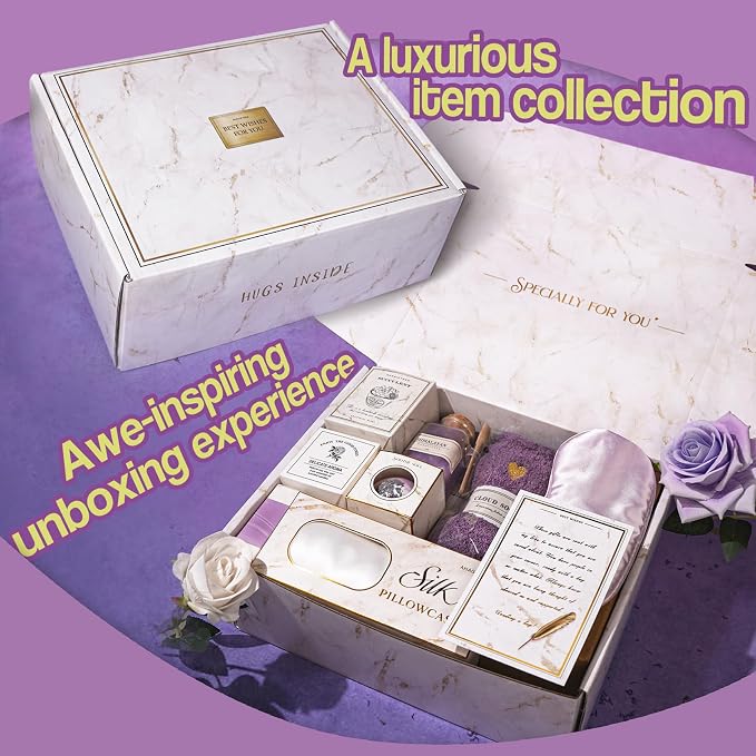 AHAGIFTREE Gift Baskets For Women, Mother's Day Thinking Of you Gifts for Women - Image 6