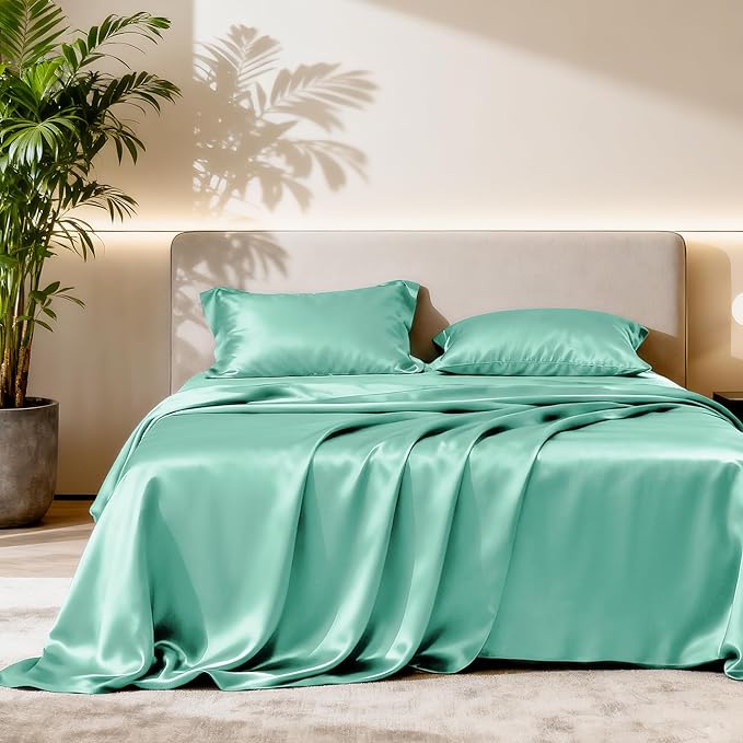 Love's cabin Satin King Sheet Sets by Lovescabin