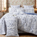 FADFAY Duvet Cover Set Full Floral Bedding Percale Cotton 600 TC Classical by CottonWorldSweetDream