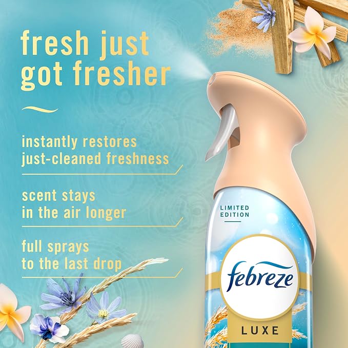 Febreze Air Mist, Air Freshener, Odor Fighting Room Spray, Deodorizer - Image 3