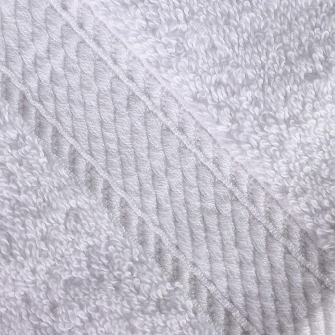 Superior Egyptian Cotton Pile Bath Towel Set of 4, Ultra Soft Luxury Towels - Image 4