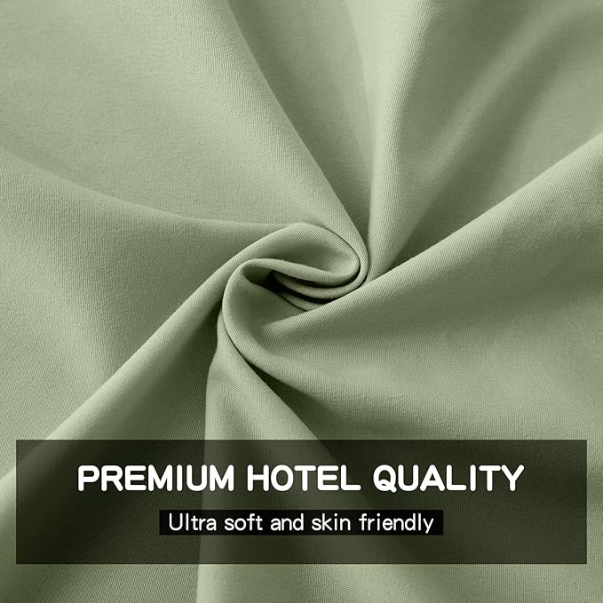 FreshCulture Queen Flat Sheets Only 2 Pack - Image 3