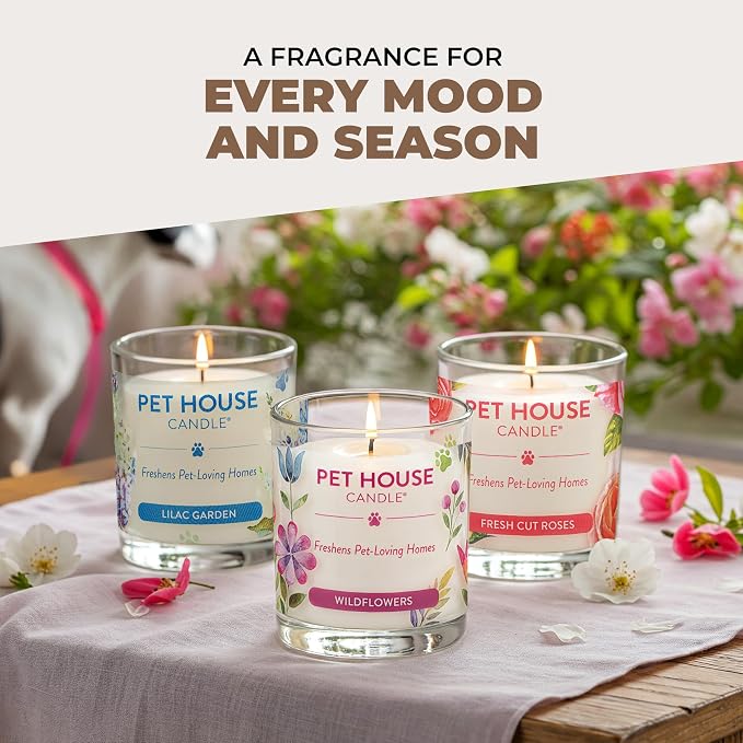 One Fur All Pet House Candle 9 OZ Plant-Based Soy Scented Candle - Image 8