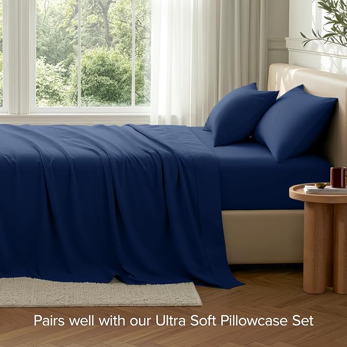Bare Home Full Flat Sheet - Image 7