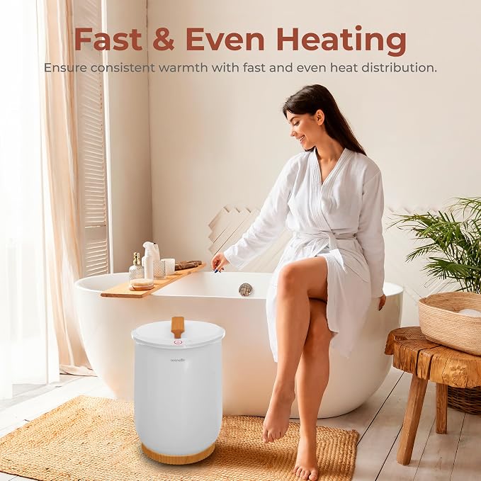 SereneLife Bucket Towel Warmers, Luxury Towel Heater Gifts - Image 8