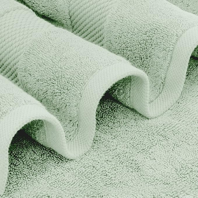 White Classic Luxury Bath Sheet Towels Extra Large | Highly Absorbent Hotel spa - Image 3