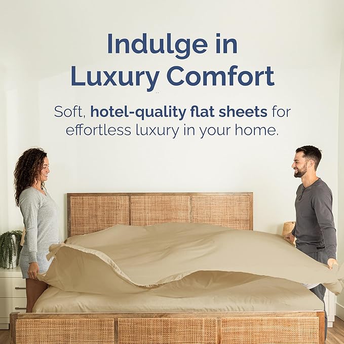 Twin XL Size Flat Sheet - Image 2