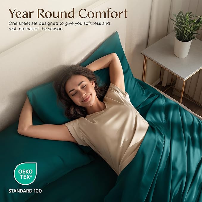 Utopia Bedding Queen Size Sheet Set – 4 Piece Bed Sheets, Soft and Breathable - Image 5