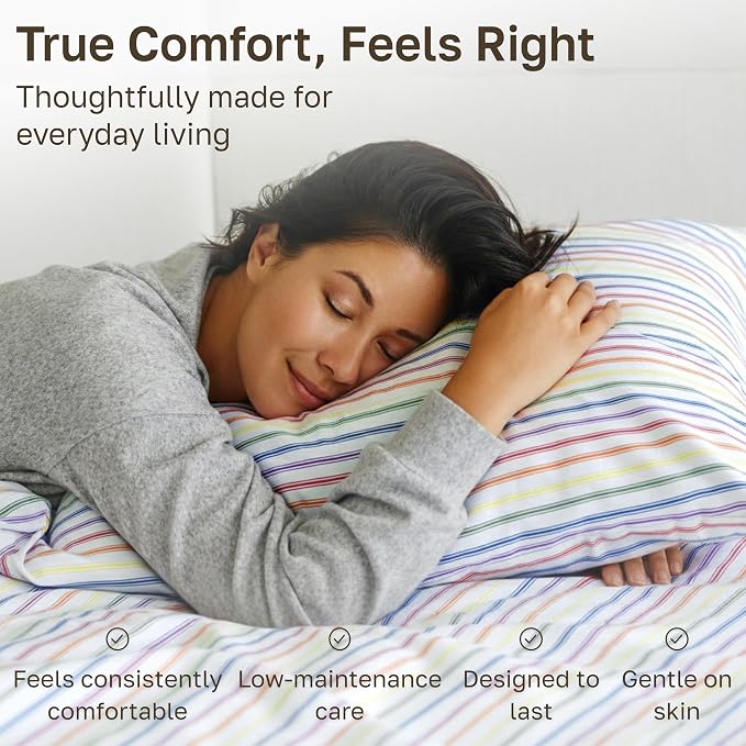 California Design Den Soft Queen Size 100% Cotton Sheet Sets, 400 TC Good - Image 6