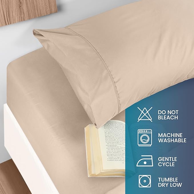 Utopia Bedding Twin Size 3 Piece Sheet Set - Image 5