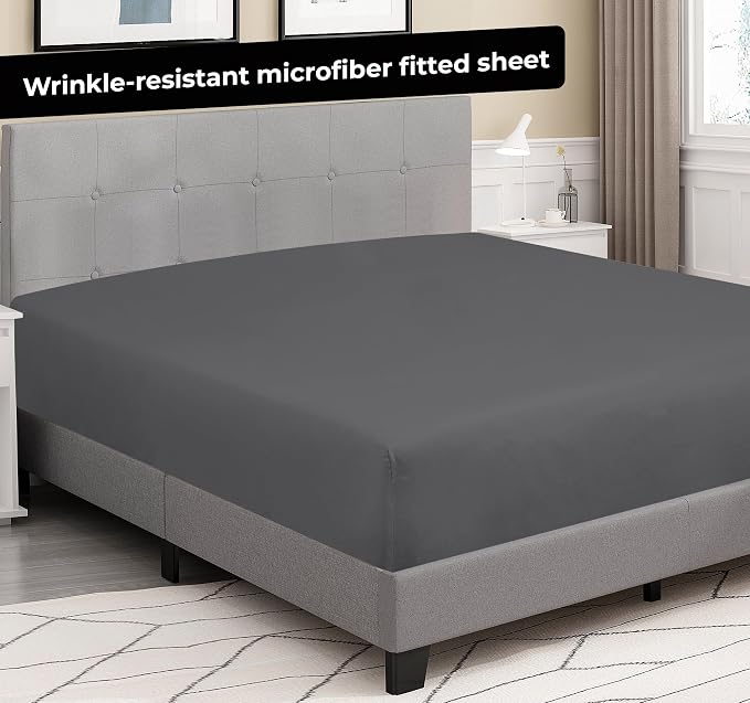 Royale Linens Fitted Sheet Full - Image 8