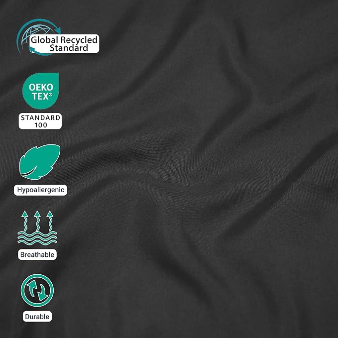 ZPECC Bulk Flat Sheets Only King Size 6 Pack, Easy Sort Top Bed Sheet by - Image 4