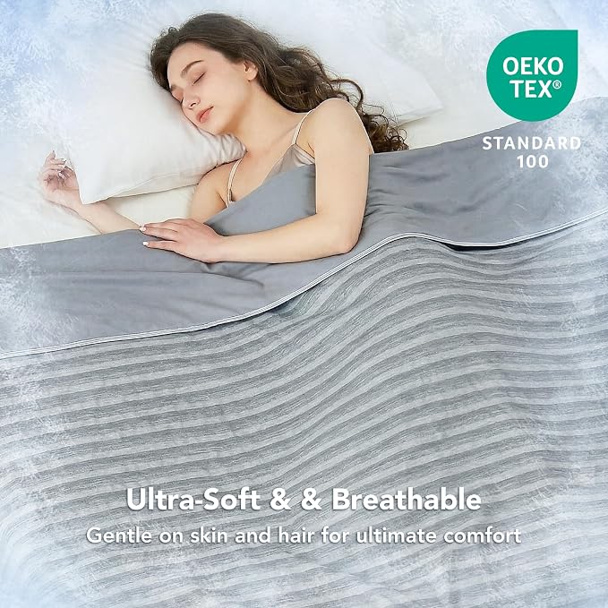 GOHERO Cooling Blanket for Couples- 60"x90" Summer Cooling Throw Blanket for - Image 2
