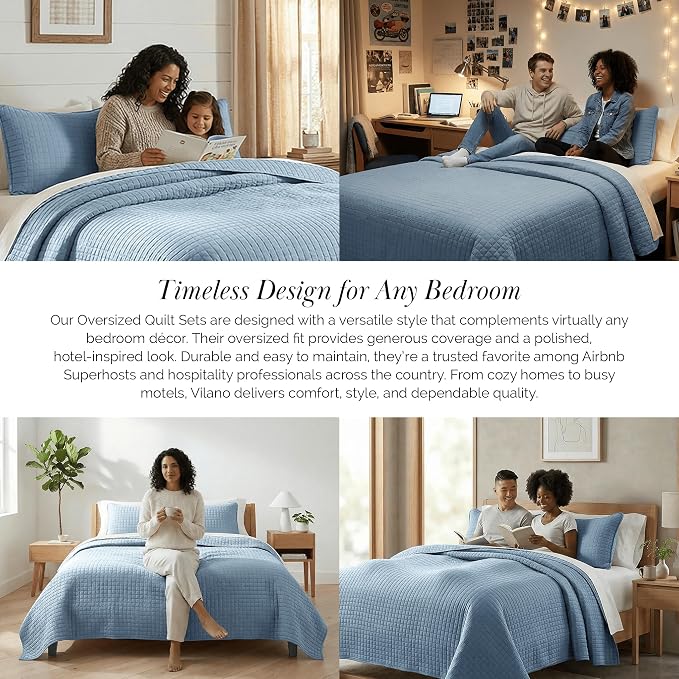 Southshore Fine Living, Inc. Twin Size Quilts, Microfiber Quilt, Lightweight - Image 6