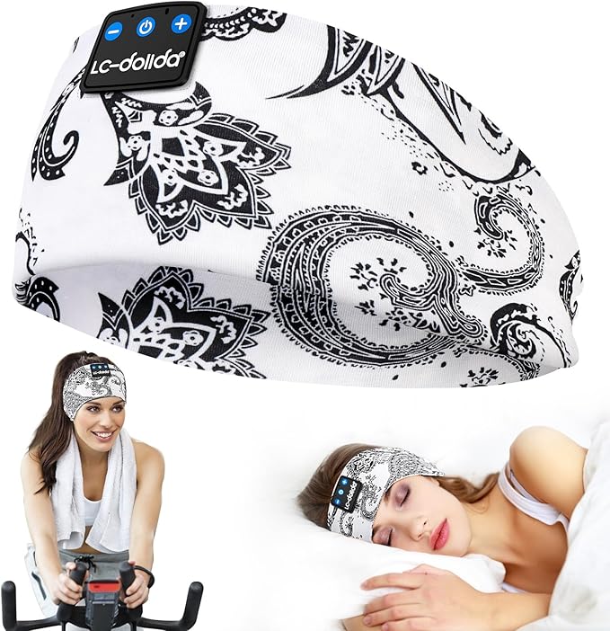 LC-dolida Sleep Headphones Bluetooth Wireless Headphones by LC-dolida