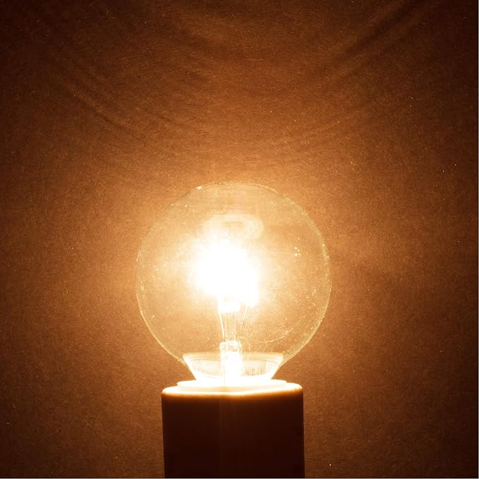 Simba Lighting Small Globe G16.5 Round Bulb 40W E12 Candelabra Base - Image 6