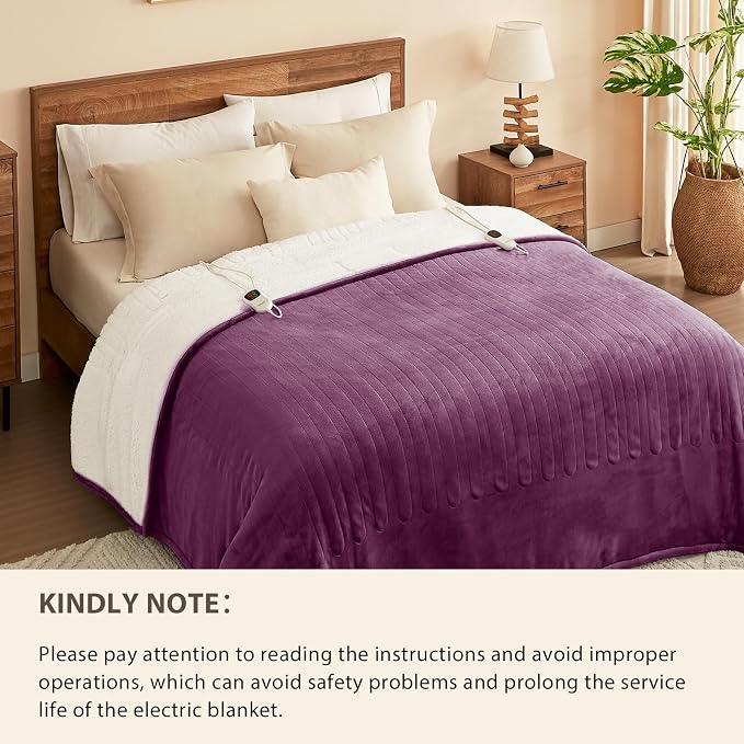 Homemate Electric Heated Blanket Queen - Image 8