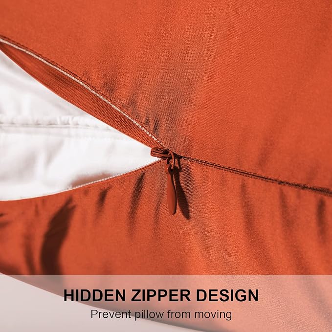 Mulberry Silk Pillowcase for Hair and Skin, Queen Size Cooling Silk Pillow Case - Image 5
