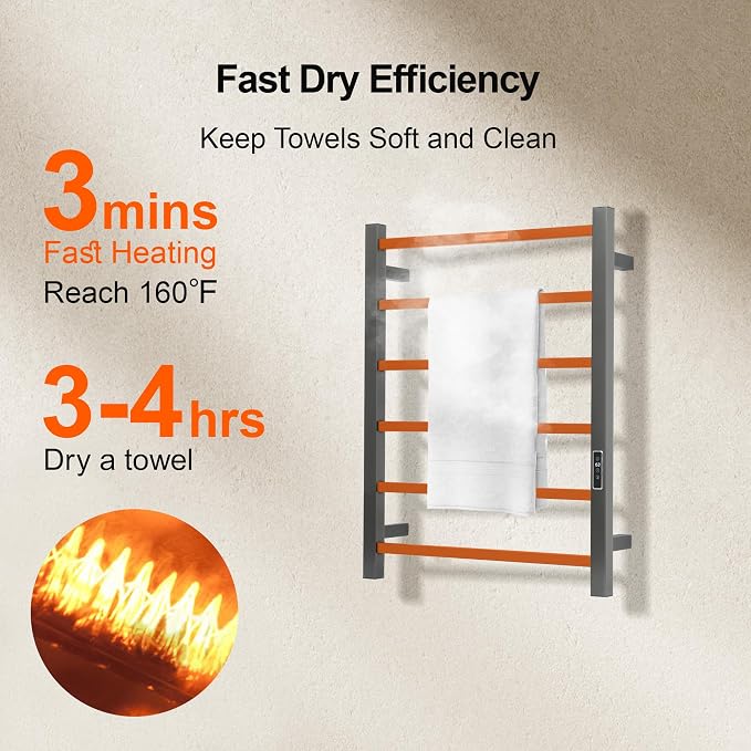 Electric Heated Towel Warmer - Image 4