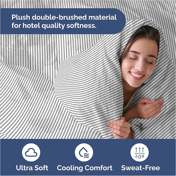 Duvet Cover Queen Size Set - Image 3