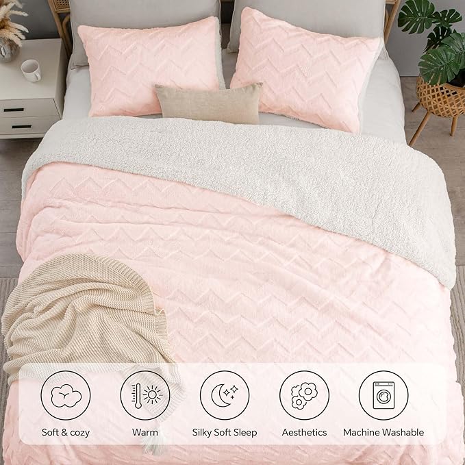 BEDELITE Fluffy Queen Comforter Set - Image 6