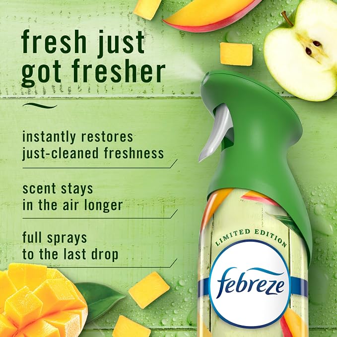 Febreze Air Mist, Air Freshener Spray, Odor Fighting Room Spray, Deodorizer - Image 3