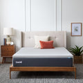 Lucid 2 Inch Bamboo Charcoal Infused Memory Foam Mattress Topper by Lucid