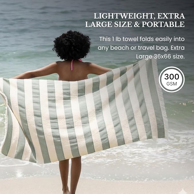 Lightweight Turkish Beach Towel - Image 2