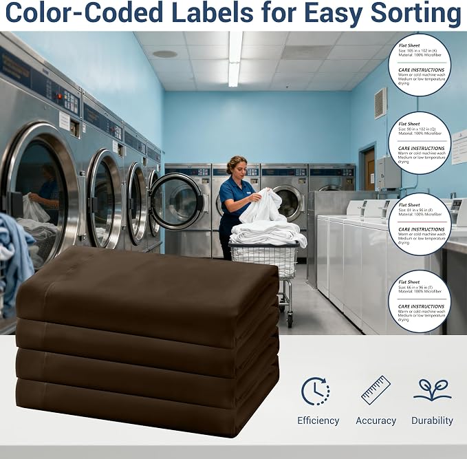 King Flat Sheet Only, 1 Pack Top Bed Sheets, Soft Breathable Brushed Microfiber - Image 4