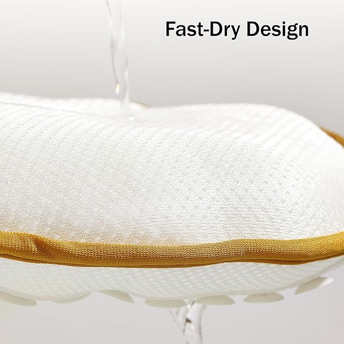 PYRRHIC Bath Pillow, Non-Slip Bathtub Pillow - Image 2