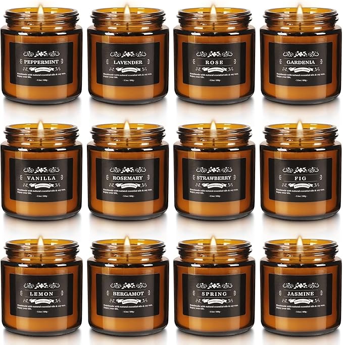 YOROXRG 12 Pcs Scented Candles by YOROXRG