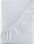 Royale Linen 400 Thread Count 100% American Grown Cotton Fitted Sheet Twin Size by ROYALELINENS