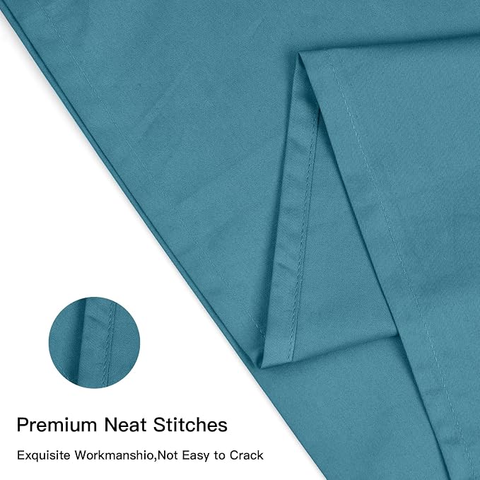 Deep Dream 100% Cotton Pillow Cases Standard Size Set of 2, 600 Thread Count - Image 5
