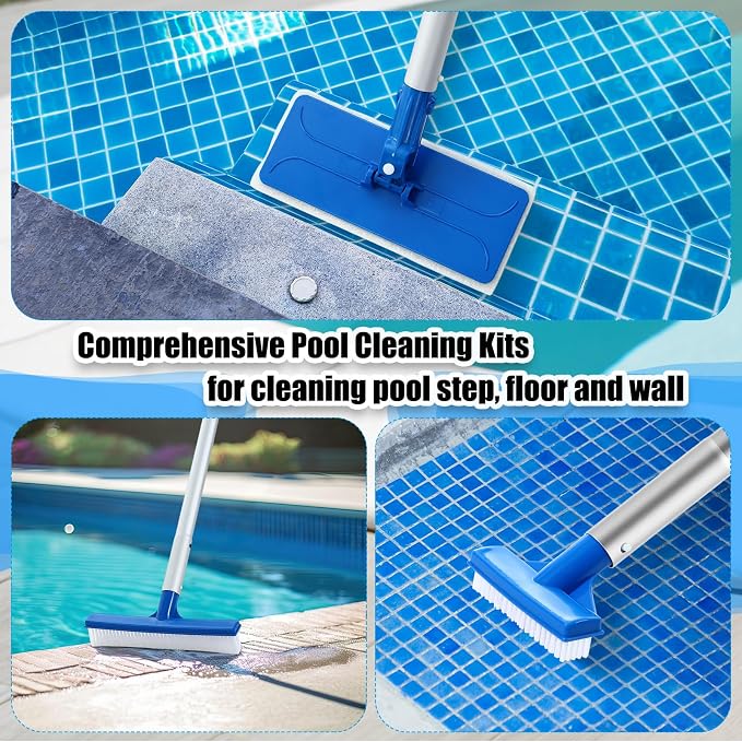 Tioncy 3 Pcs Pool Brushes Kit - Image 4
