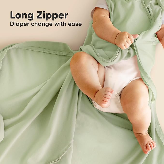 2-Pack Organic Baby Sleep Sacks, 100% Cotton - Image 5