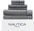 Nautica - Bath Towels, 100% Soft & Absorbent Fluffy Cotton, Highly Absorbent & by Nautica